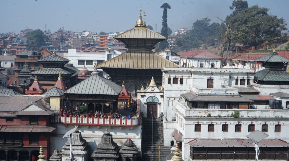 नयाँ वर्षको अवसरमा पशुपतिनाथमा पूजाआजा